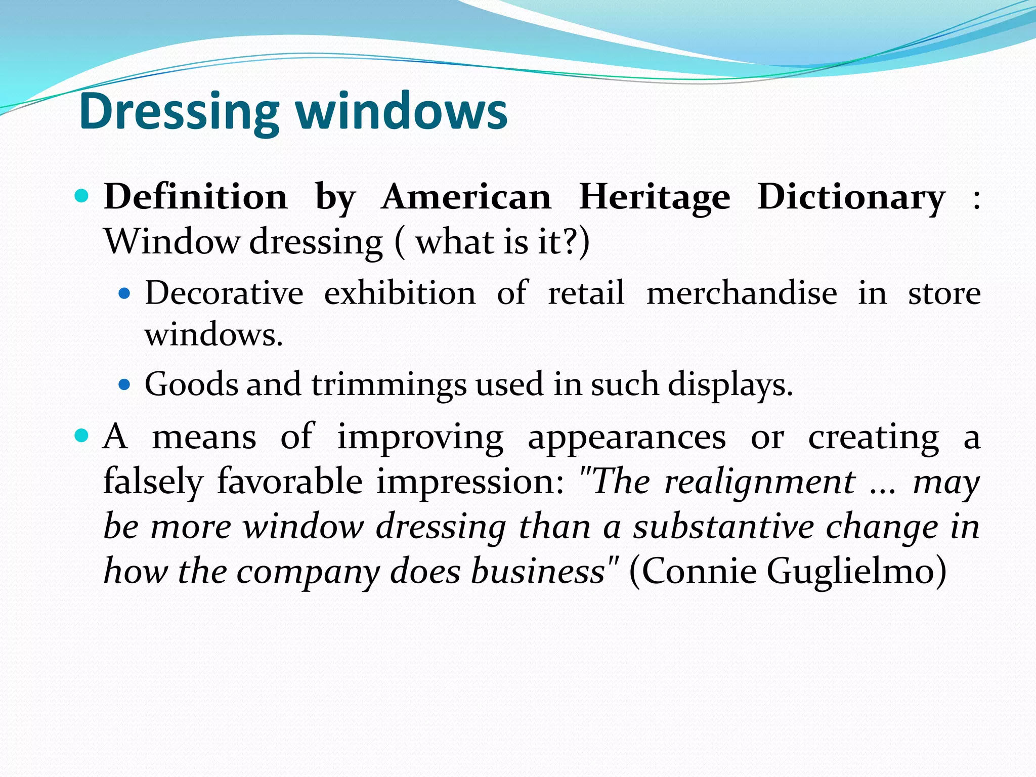 Guidelines for store design and display windows h&m | PPTX