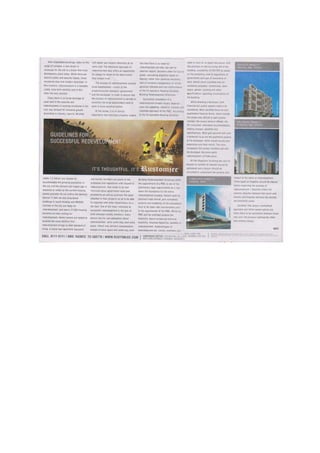 Guidelines for successful development: Times of India (Makeover)