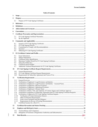 Guidelines For The Issuance And Management Of EV Code Signing ...