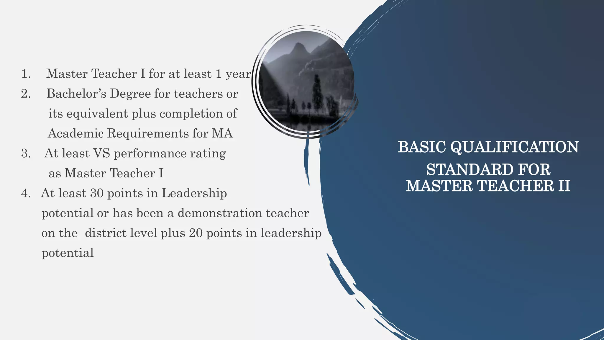 Guidelines for the reclassification and promotion to Master Teacher PPT