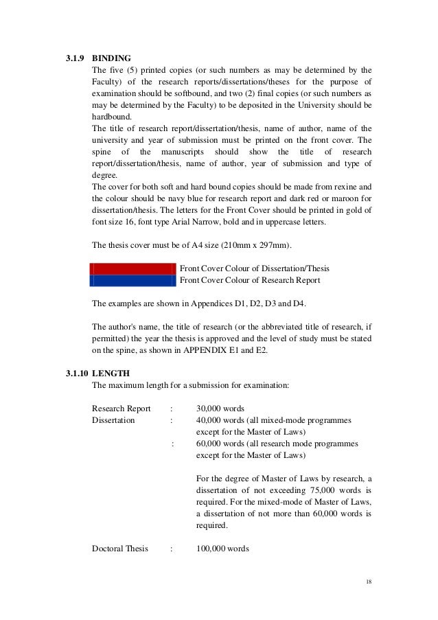thesis preparation submission ppt download