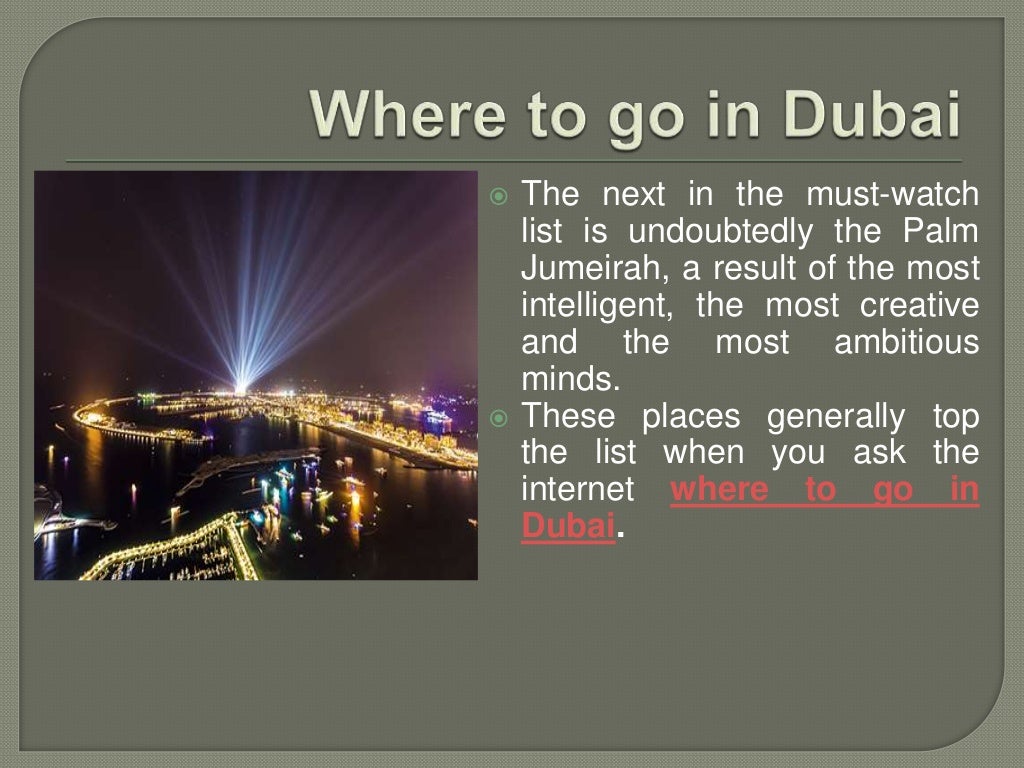 Guidelines for Traveling to Dubai