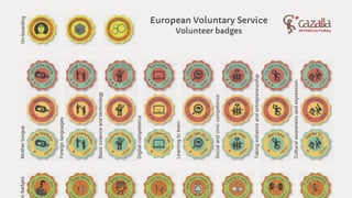 Type keywords “voluntary service”
Import full badge system to your
project
https://www.badgecraft.eu/en/library
 