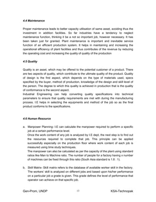 Guidelines industrial engineering | PDF