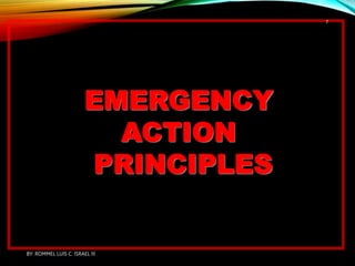 GUIDELINES IN GIVING EMERGENCY CARE | PPT