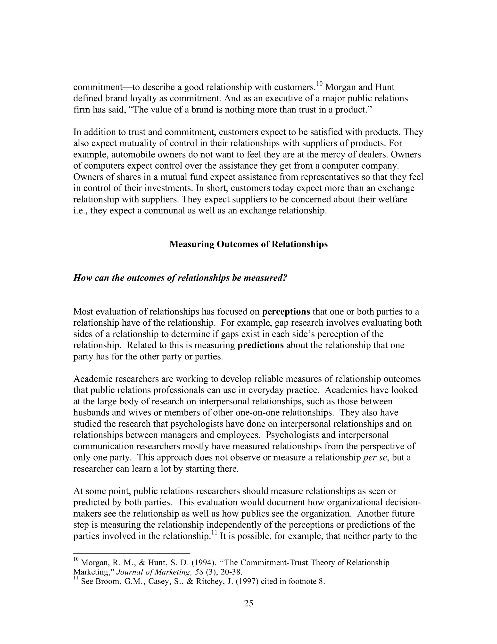 Guidelines measuring relationships[1] | PDF