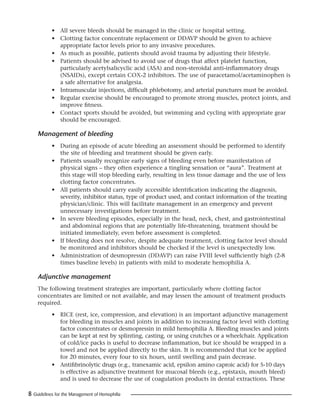 Guidelines mng hemophilia | PDF