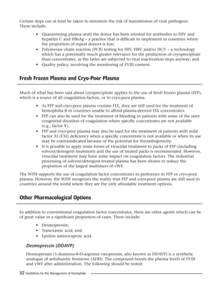 Guidelines mng hemophilia | PDF