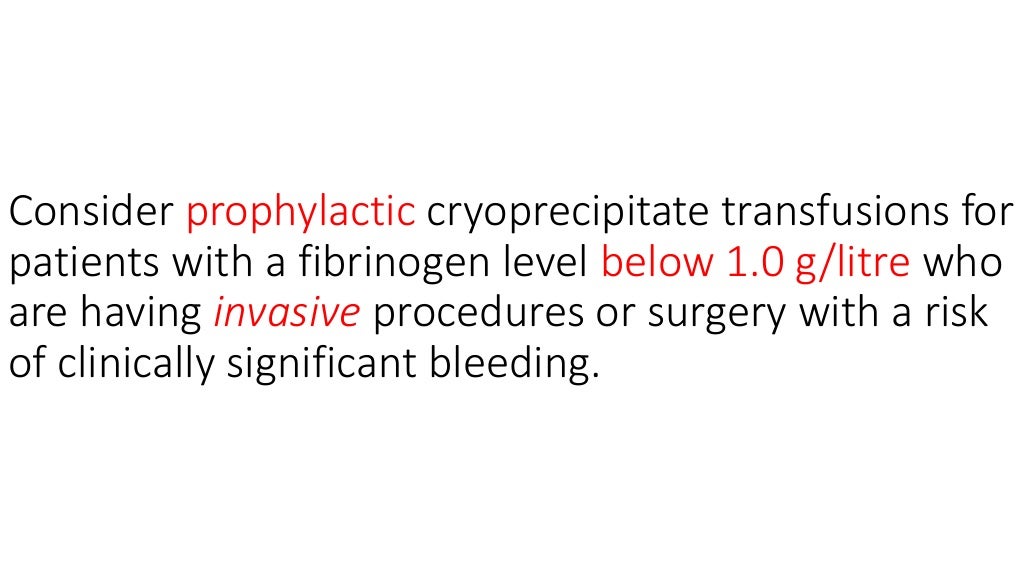 Guidelines of blood transfusion