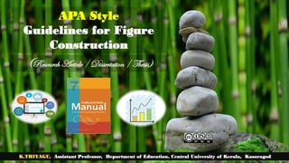 APA Style
Guidelines for Figure
Construction
K.THIYAGU, Assistant Professor, Department of Education, Central University of Kerala, Kasaragod
(Research Article / Dissertation / Thesis)
 