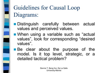 Guidelines On Causal Loops | PDF