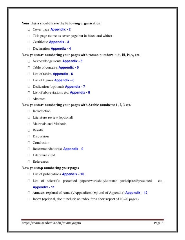 thesis on applied science