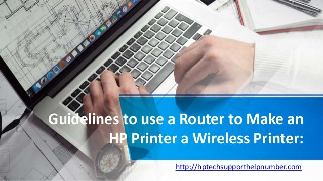 make hp printer wireless