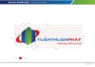 a
56 a
10 a
1.75 a
3.5 a
1.5 a
20 a
16 a
1a
1.5a
2.5 a
Logo kết hợp với slogan
 