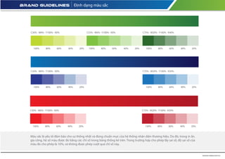 Định dạng màu sắc
 