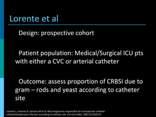 Rod Cvc Guideline Update For The Management Of Intravenous Catheter Related ...
