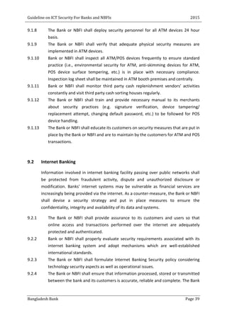 BB ICT Guideline for cybersecurity of BD | PDF
