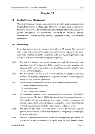 BB ICT Guideline for cybersecurity of BD | PDF