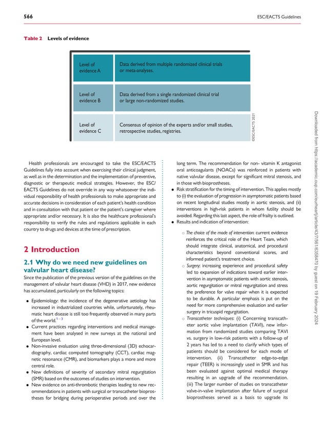 EUROPEAN HEART SOCIETY GUIDELINES visual data 7