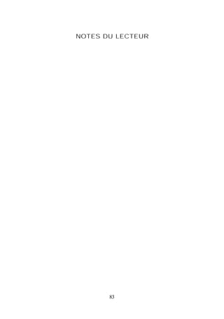 NOTES DU LECTEUR




       83
 