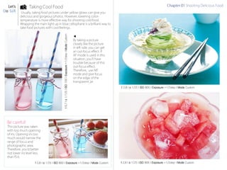 f6.7ls1/125lISO100lExposure+1/2steplModeCustom
Let’s
Do SLR
f 2.8 l s 1/25 l ISO 800 l Exposure +1/2step l Mode Custom
◀
f 2.8 l s 1/25 l ISO 800 l Exposure +1/2step l Mode Custom
f 2.8 l s 1/25 l ISO 800 l Exposure +1/2step l Mode Custom
 