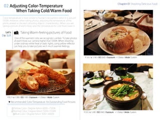 Let’s
Do SLR
f 6.7 l s 1/90 l ISO 100 l Exposure +1/3step l Mode Custom
①
②
③
▼
f 3.5 l s 1/40 l ISO 640 l Exposure +1/3step l Mode Custom
f 3.5 l s 1/40 l ISO 640 l Exposure +1/3step l Mode Custom
 