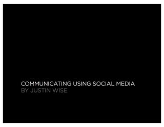 GuideOne Justin Wise Social Media for Churches Presentation