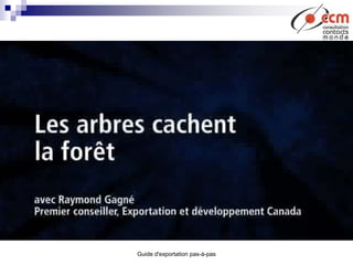 Guide d'exportation pas-à-pas
 