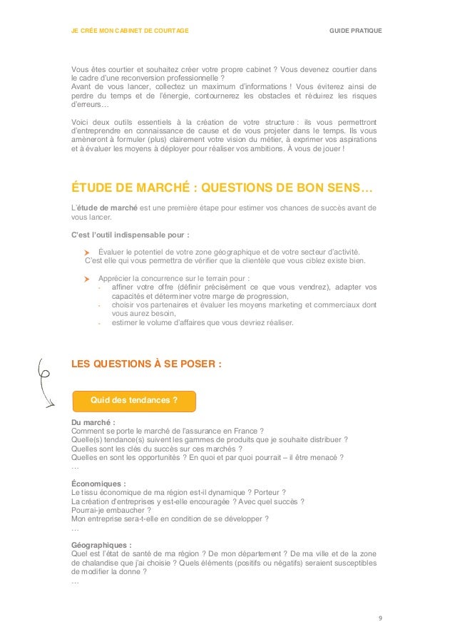 GUIDE PRATIQUE je crée mon de courtage