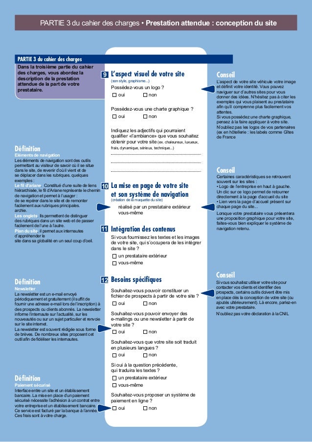 Guide pratique pour construire son cahier des charges de site Internet