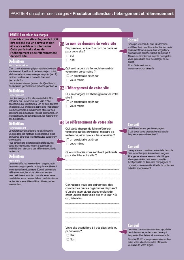 Guide pratique pour construire son cahier des charges de site Internet