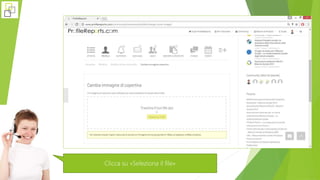 Clicca su «Seleziona il file»
 