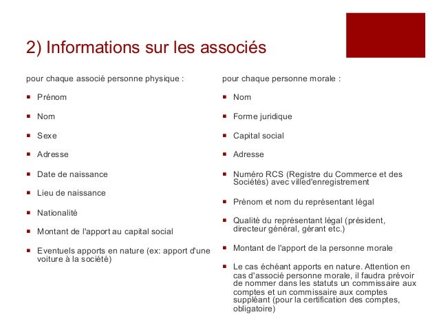 Gérant sci personne morale Gérant sci personne morale