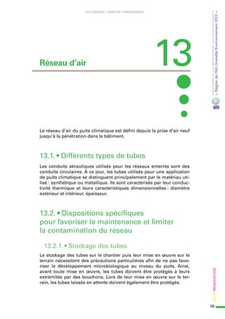 [Guide RAGE] Puits climatiques : conception et dimensionnements -2015 ...