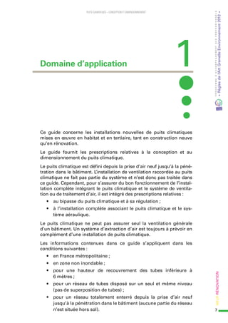 [Guide RAGE] Puits climatiques : conception et dimensionnements -2015 ...