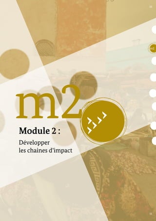 III
Module 2 :
Développer
les chaines d’impact
55
m2
m2
III
 