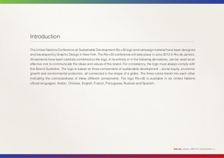 Rio Visual Identity Guidelines Rio Visual Identity Guidelines