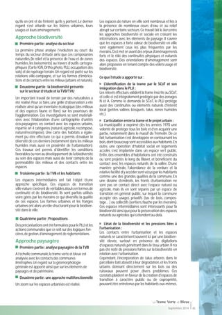 Comment intégrer la Trame Verte et Bleue dans les documents d'urbanisme et les opérations d'aménagement ? Guide pratique d...