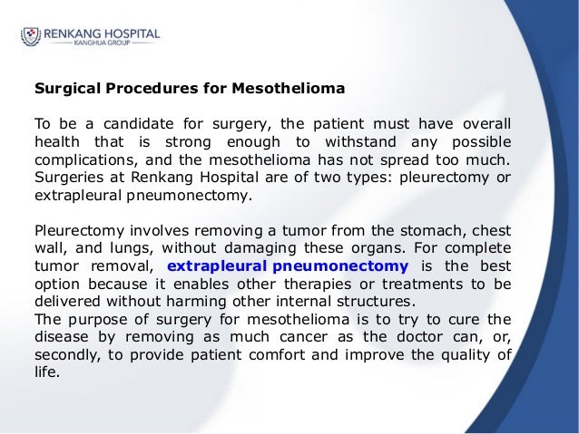 Guide to Advanced Mesothelioma Treatments & Care