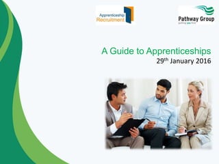 A Guide to Apprenticeships
29th January 2016
 