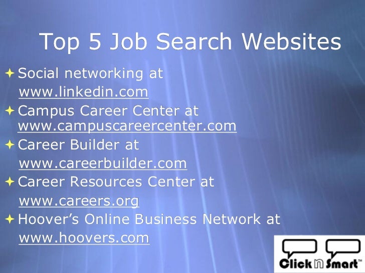 top 5 job search websites