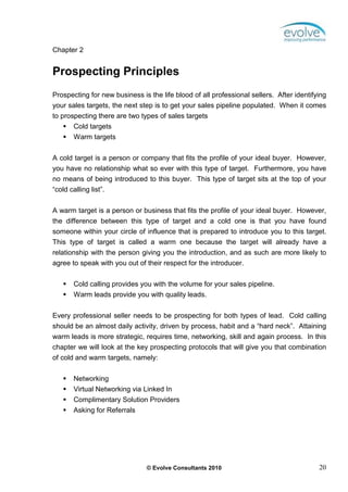 Guide to b2 b sales prospecting | PDF