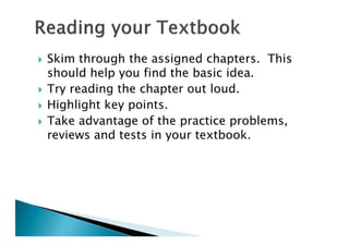 Guide To Being A Successful College Student | PDF