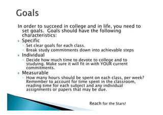 Guide To Being A Successful College Student | PDF