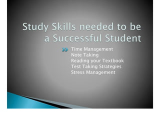 Guide To Being A Successful College Student | PDF
