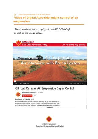 Guide to Best Suspension Design for Off Road Caravan | PDF