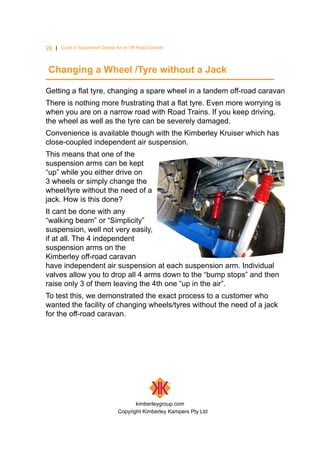 Guide to Best Suspension Design for Off Road Caravan | PDF
