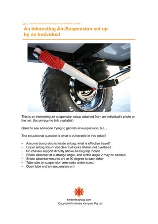Guide to Best Suspension Design for Off Road Caravan | PDF