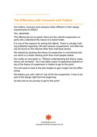 Guide to Best Suspension Design for Off Road Caravan | PDF