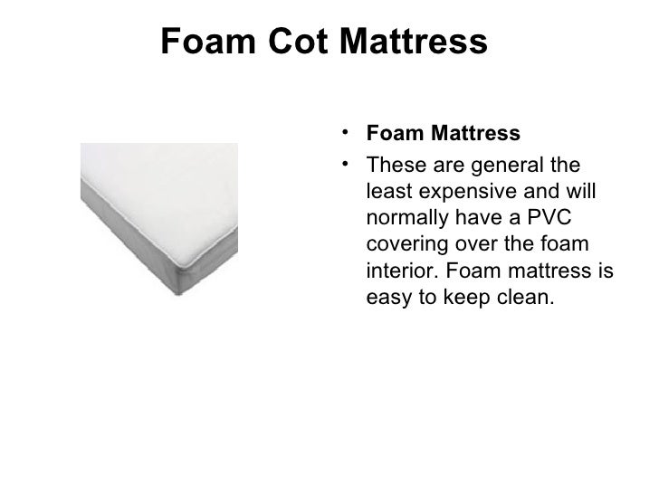 Guide to buying the right cot bed mattress